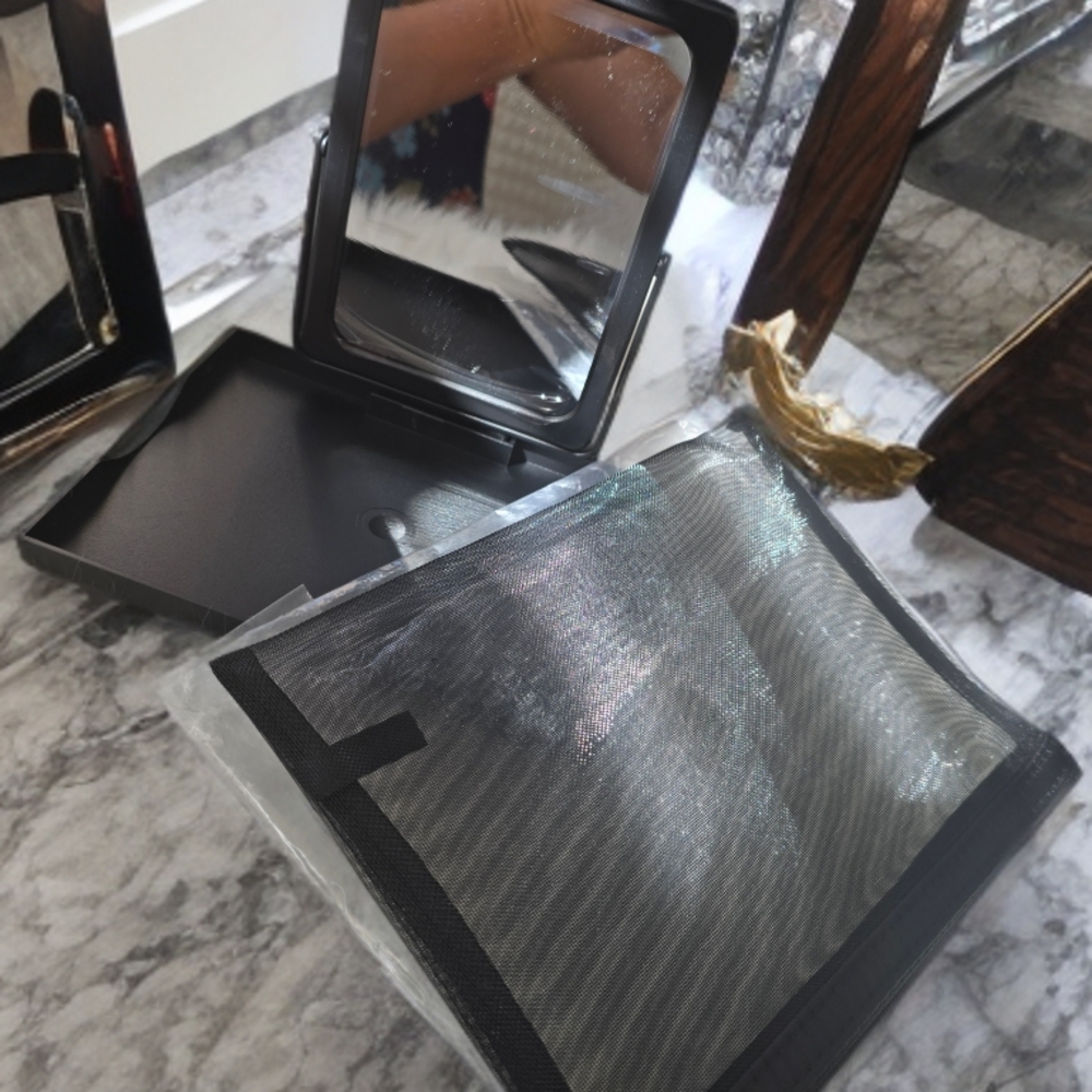 Mary Kay Portable Makeup Mirror with Black Case